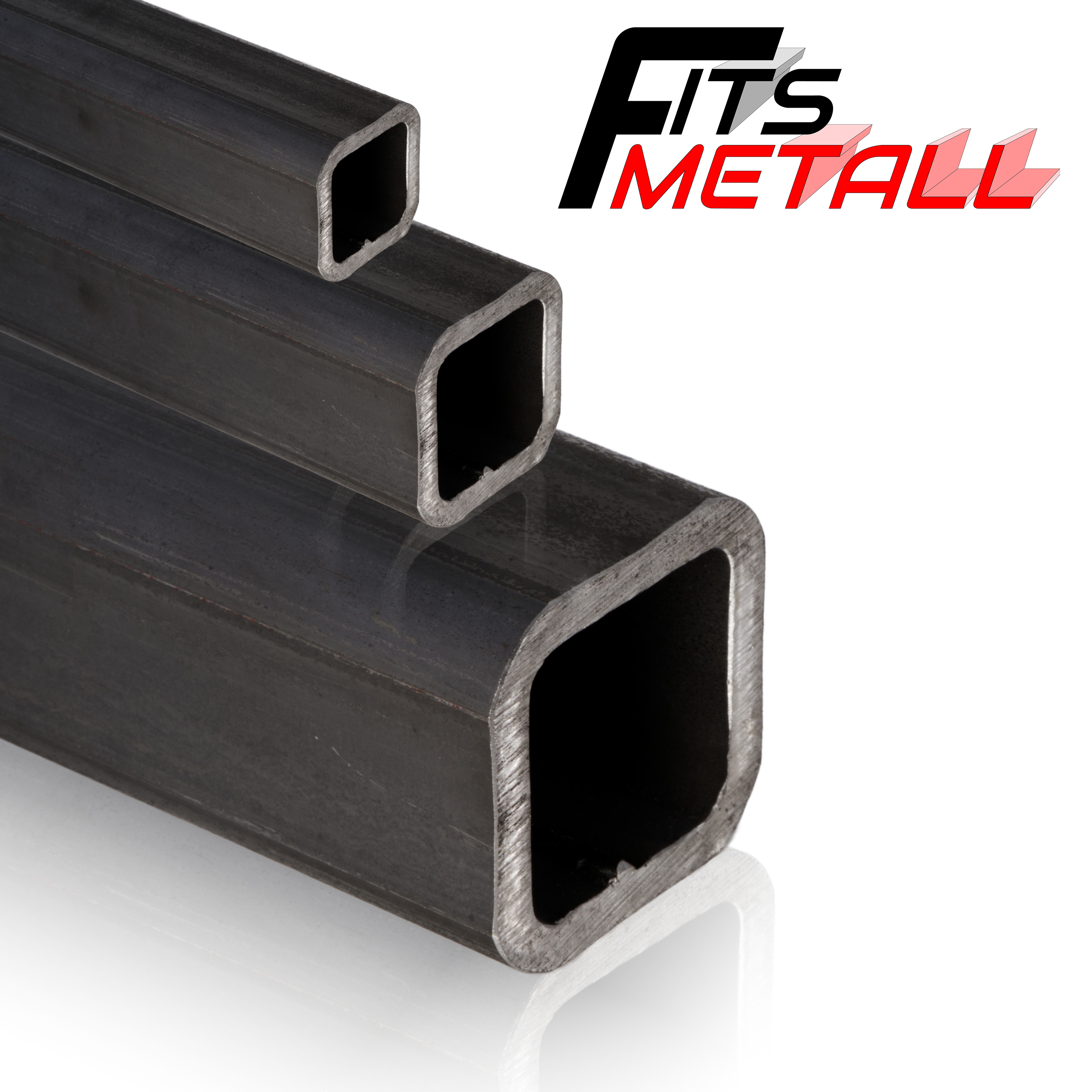 Stahl Quadratrohr Größe 15x15 bis 35x35 mm / Werkstoff S235JRH